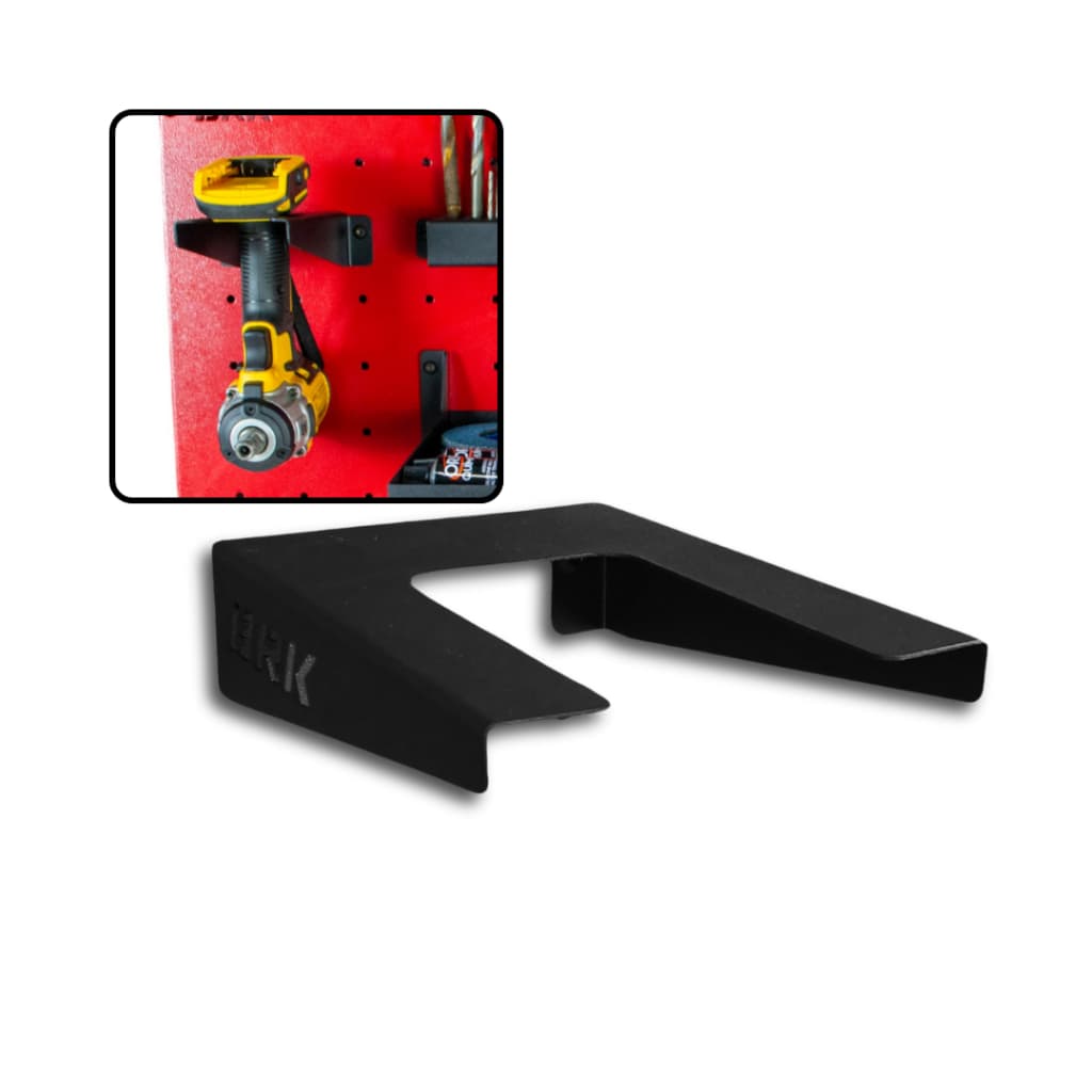 Suporte De Parede/painel Para Furadeira/parafusadeira Em Aço