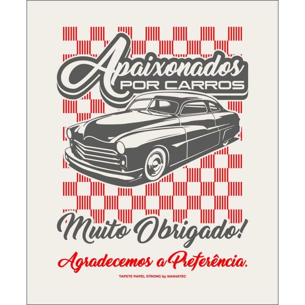 Tapete Automotivo Papel 4kg Lava Rápido Estética Naimatec - Apaixonados por Carros