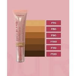Base Líquida Ruby Rose Soft Blend Alta Cobertura Longa Duração Maquiagem Original