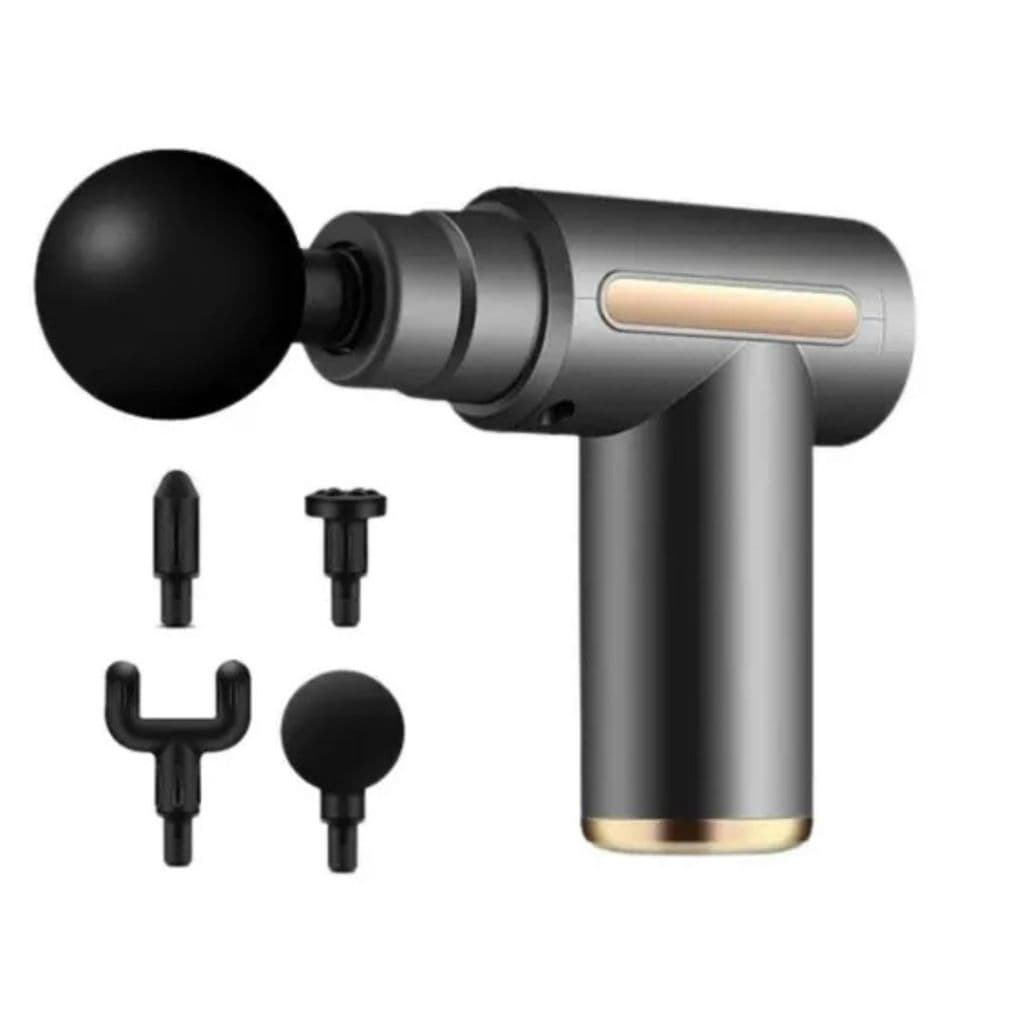 Massageador Pistola Elétrico Com Display Relaxante Muscular CORES ALEATORIAS