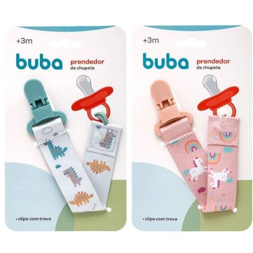 Prendedor De Chupeta Para Bebê Buba Magic | Prendedor Para Chupeta Infantil  De Bebe | Recem Nascido