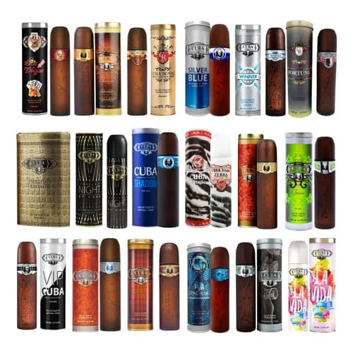 Perfume Cuba 100ml Importados Masculino e Feminino - Varios Opções