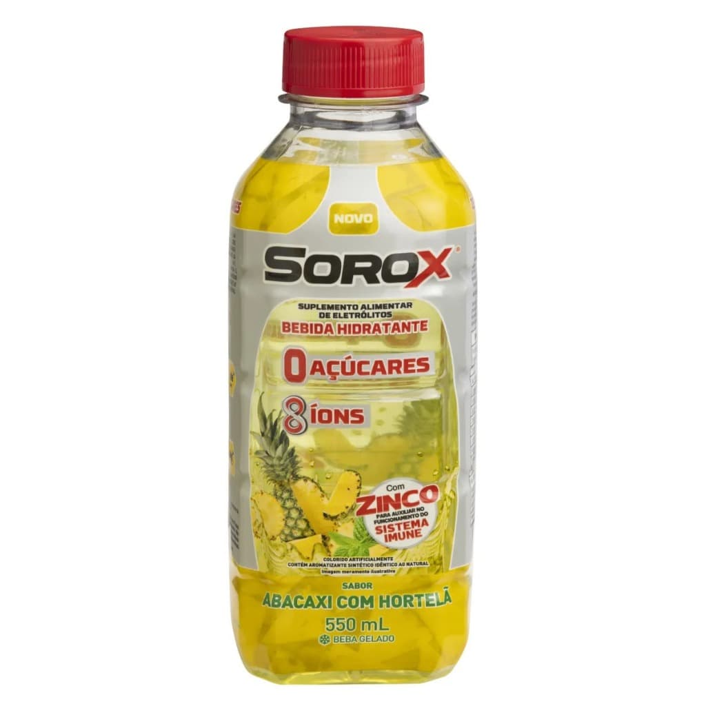 Sorox  Abacaxi Com Hortelã 550ml