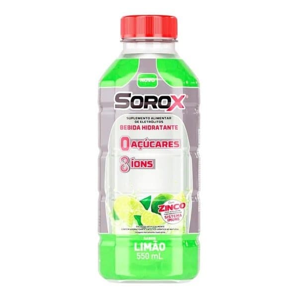Sorox Limão Bebida Hidratante 550ml