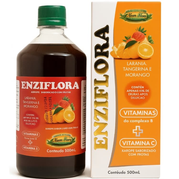 Enziflora – Bebida Saborizada com Frutas 500ml