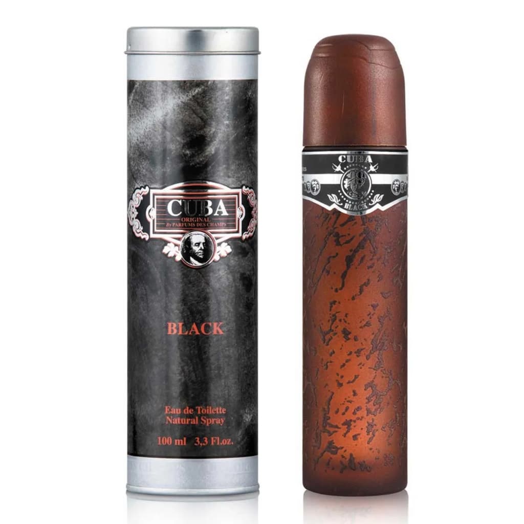 Perfume Cuba Black 100ml EDP Importados Masculino Envio Imediato