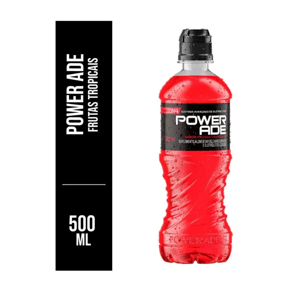 Isotônico Powerade Frutas Tropicais 500ml