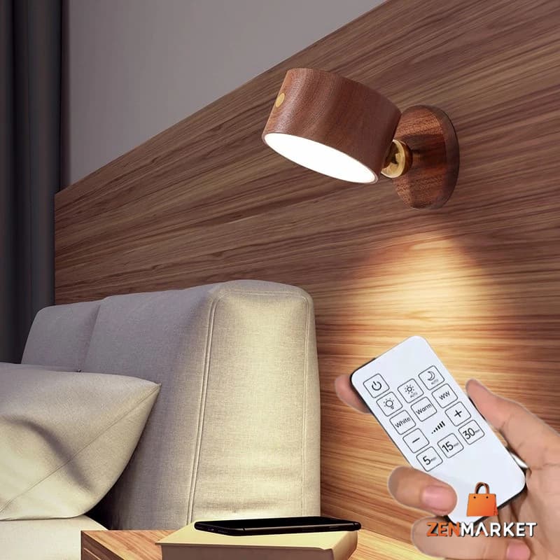 Lâmpada De Parede Sem fio Com Imã Luz de Leitura LED Moderna Luminaria de Dimmer Alimentada por USB