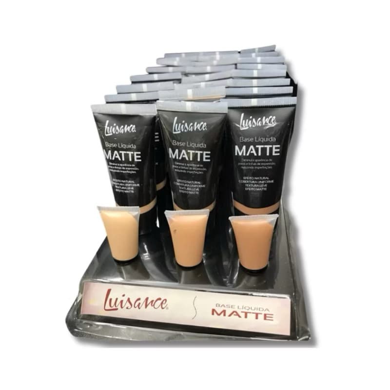 Box C/ 24 Base Liquida Matte A e B Luisance  L5001