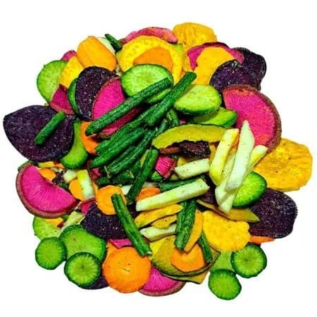 CHIPS  DE MIX DE VEGETAIS CROCANTE E SAUDÁVEL