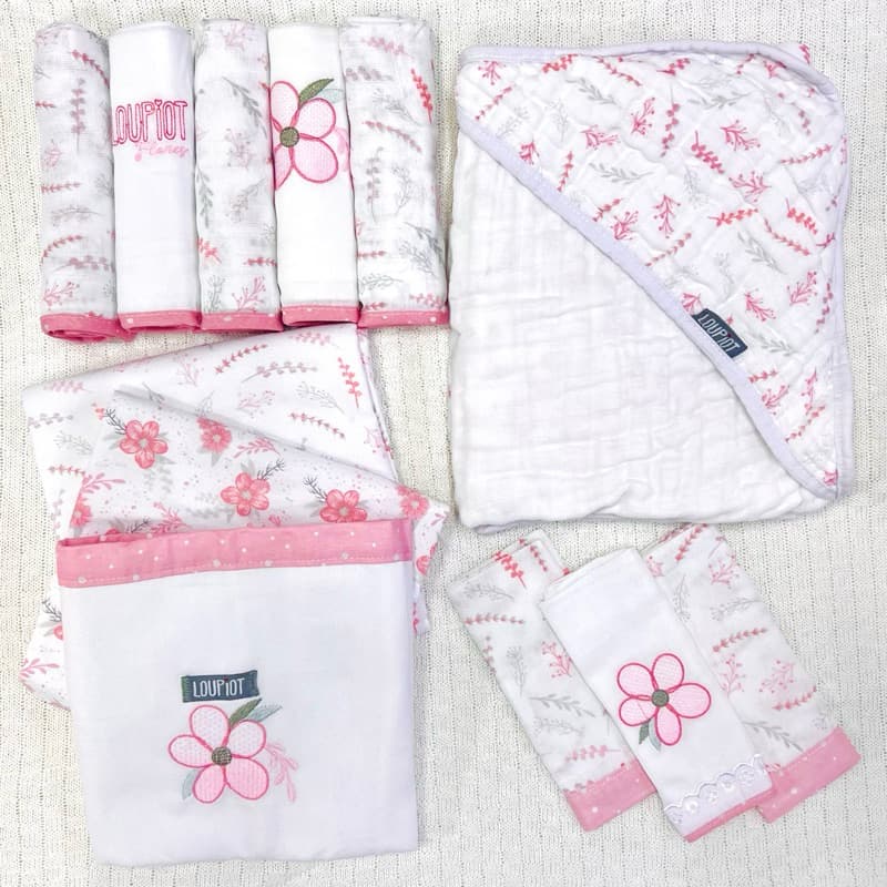 Kit 12 Peças Enxoval Completo Para Recém Nascido Feminino e Masculino