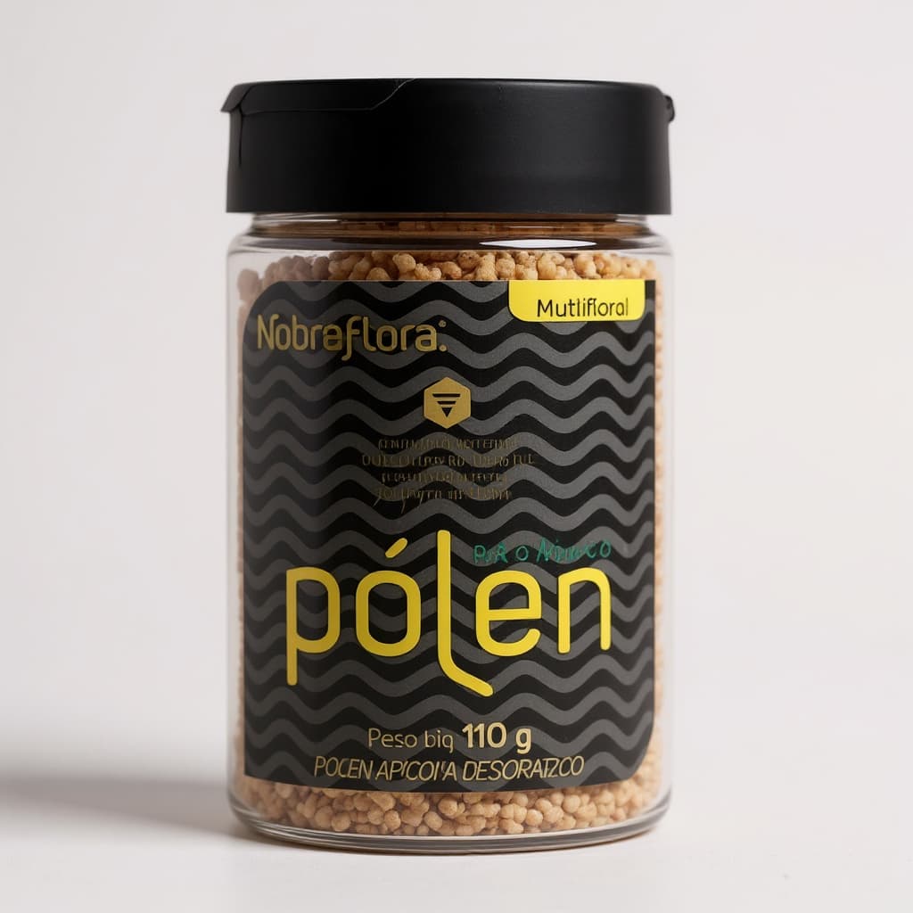 Pólen Orgânico 110g Breyer | Natural, Energético e Rico em Nutrientes Funcionais