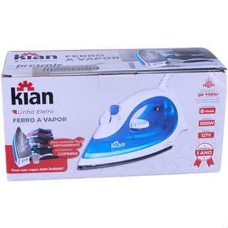 Ferro de Passar a Vapor 127V 1300W Kian