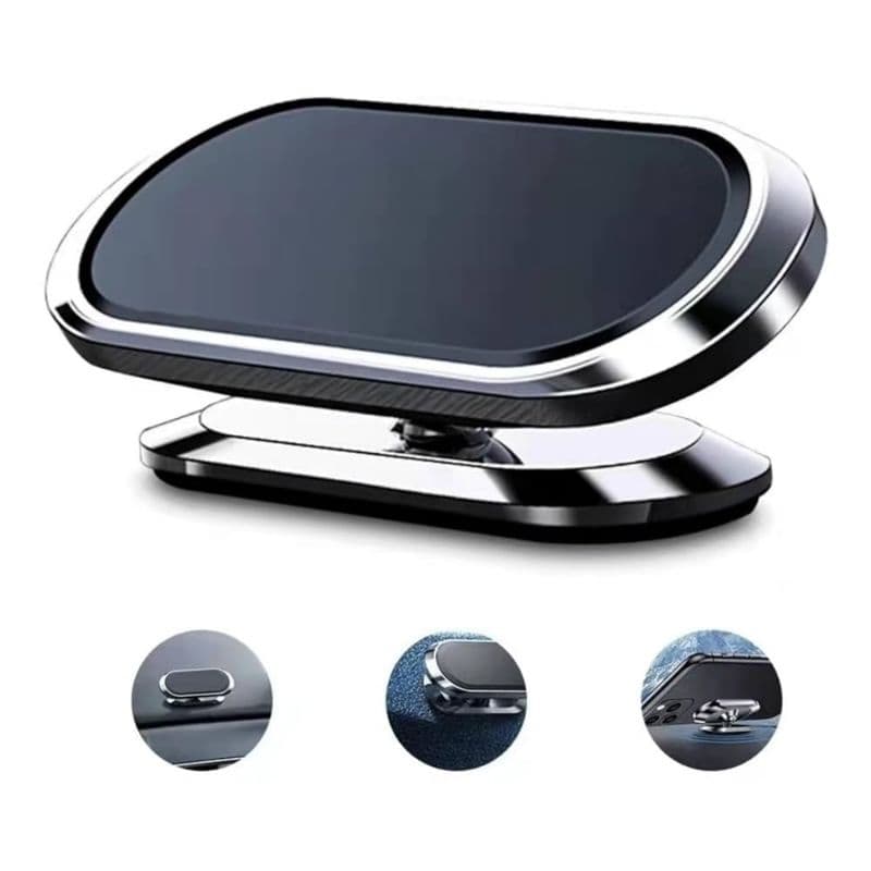 Suporte Magnetico Veicular Celular Carro Painel 360° Imã Super Forte Universal