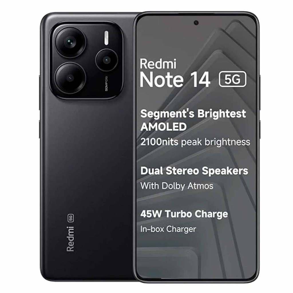 XIAOMI REDMI NOTE 14 5G 256GB MEMORIA 8GB RAM VERSAO GLOBAL ENVIO IMEDIATO!