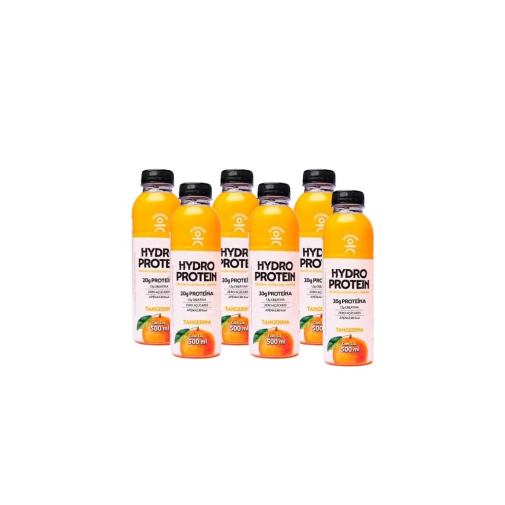 Moving Hydroprotein 20g Protein 3gcreatina Tangerina 6x500ml