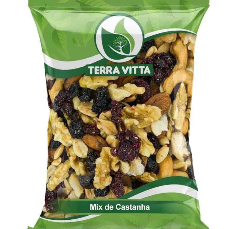 Mix de Castanhas com Gorduras Saudáveis para Saúde do Coração