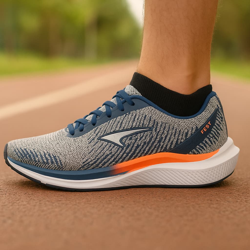 Tenis Academia Masculino Alta Perfomance Corrida Esportivo Tenis Original Feet