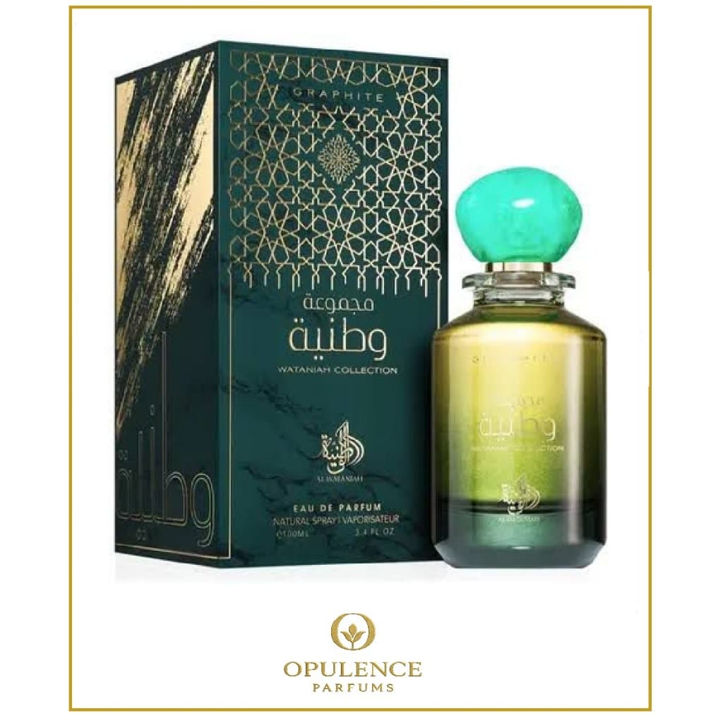 Perfume Graphite Al Wataniah Eau de Parfum 100ml Masculino | Perfume Árabe Original Importado