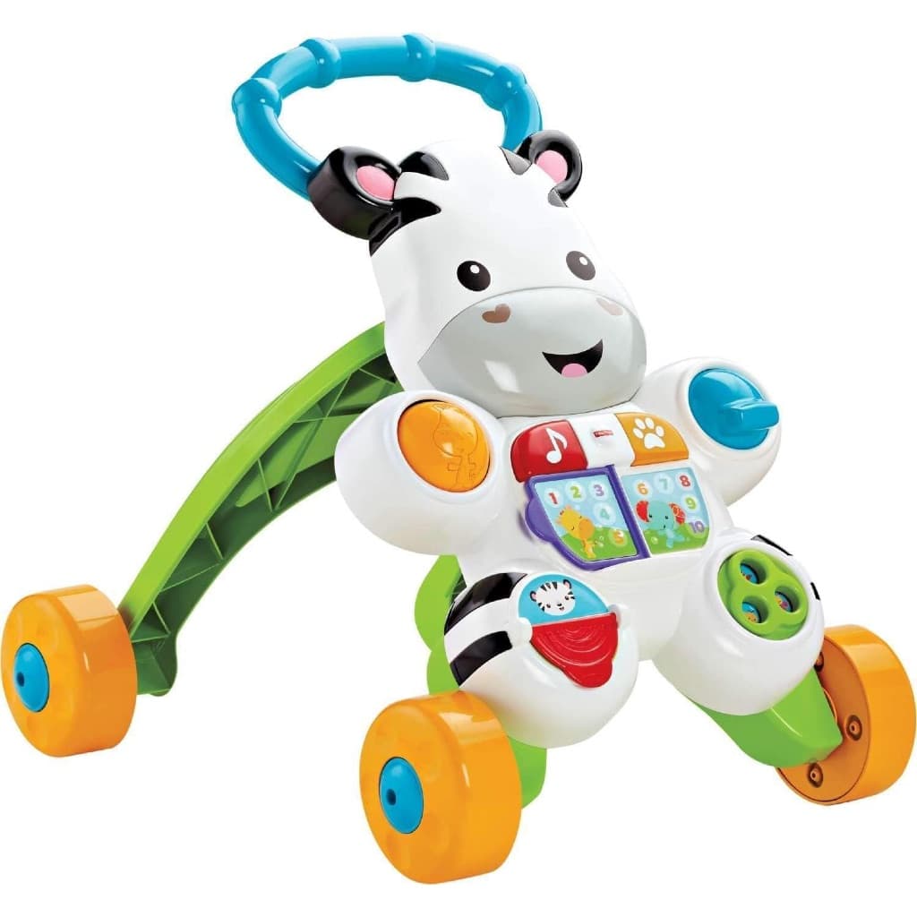 Andador e Apoiador para bebês, Formato Zebra, Com Sons Educativo, a partir de 6 meses FISHER-PRICE