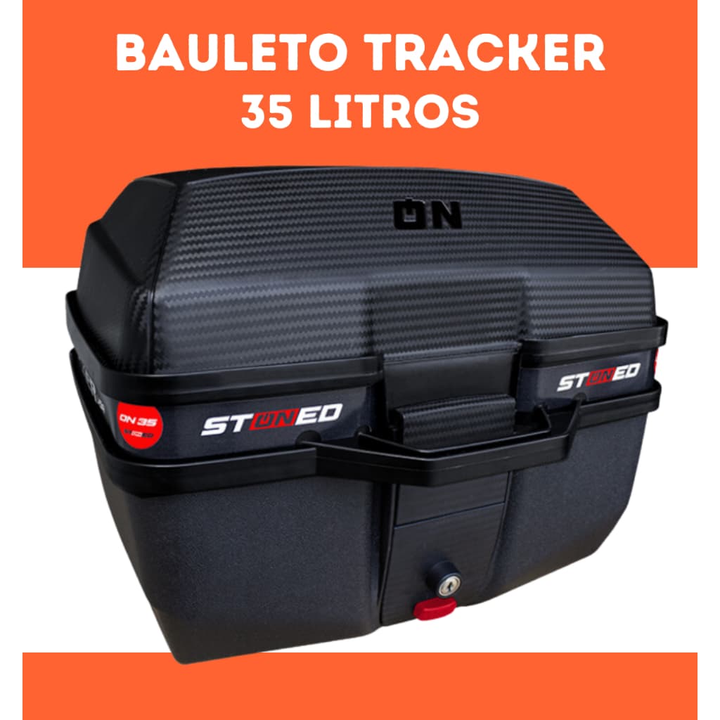 Baú Bauleto 35 Litros Moto para Uso Universal ( todas as motos)