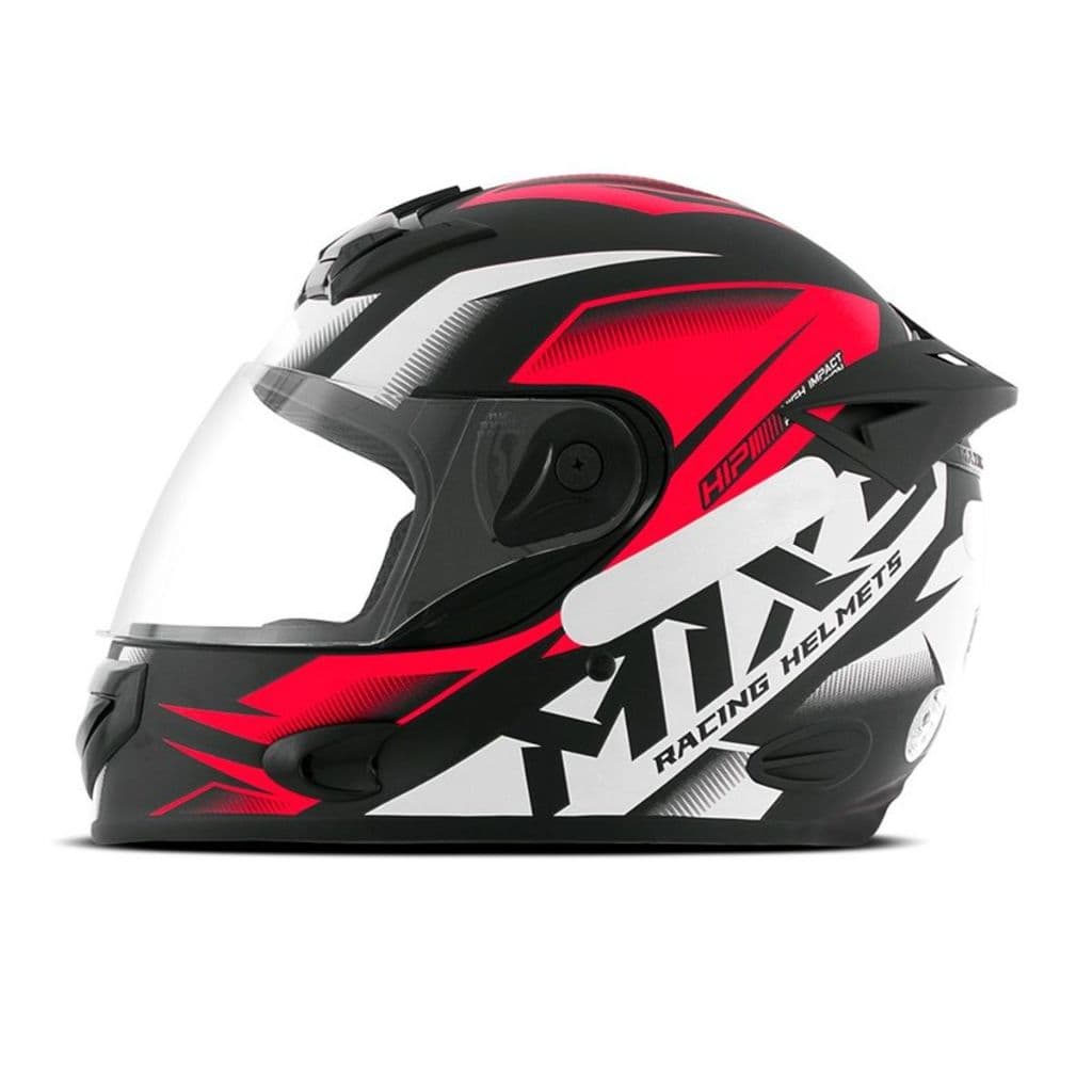 Capacete Moto Masculino E Feminino Fechado MX2 Storm Fosco Mixs