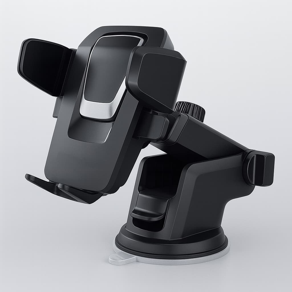 Suporte Celular Carro GPS Universal Painel e Parabrisa  Ajustável Rotação 360°