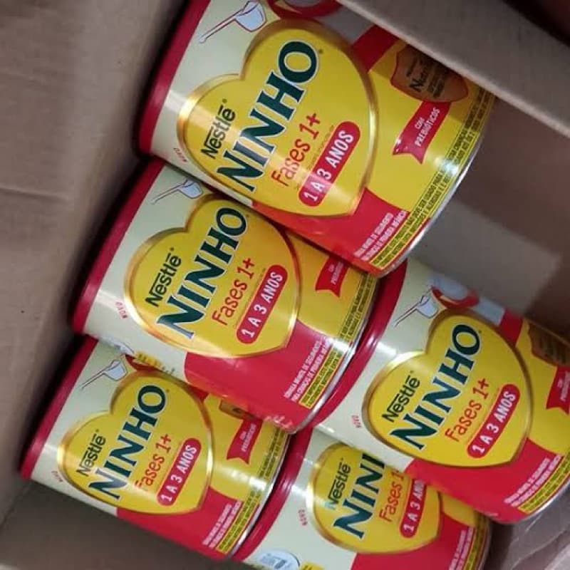 KIT 5 LATA GRANDE Fórmula Infantil Ninho Fases 1+ Lata 800g