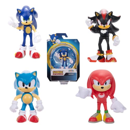 Bonecos Turma do Sonic The Hedgehog 6cm Articulados - Sunny brinquedos
