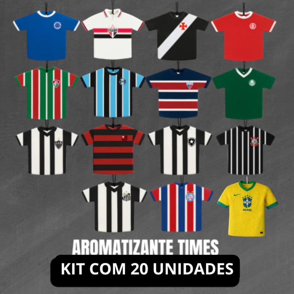 KIT 20 Aromatizante Cheirinho Para Carros Original