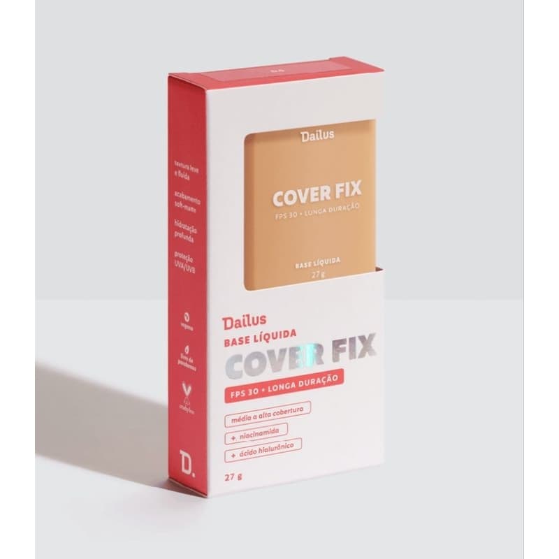 BASE LIQUIDA COVER FIX D5 MÉDIO