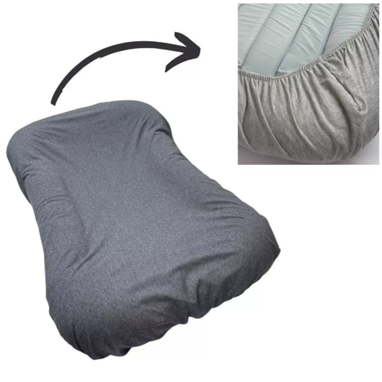 LENCOL EM MALHA COM ELASTICO PARA NINHO CASULINHO - MENINA E MENINO - REDUTOR PARA BERÇO