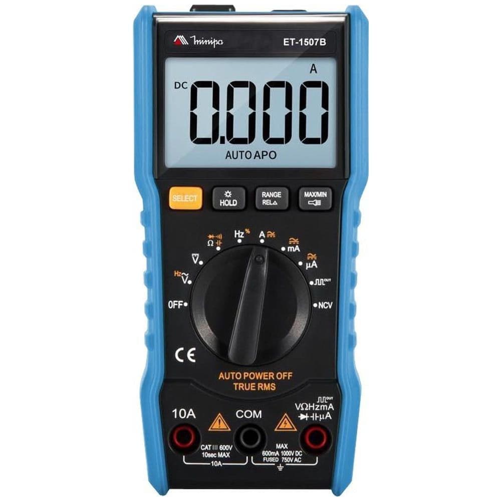Multimetro Digital Cat Iii True Rms - Et-1507b Minipa