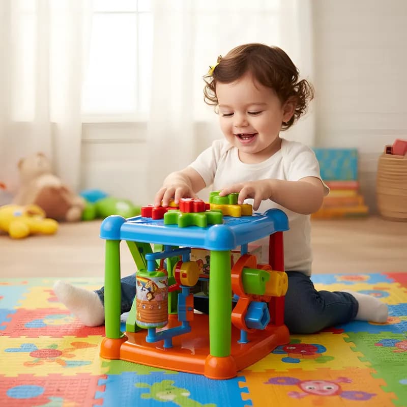 Brinquedo de Menino Blocos Interativos Educativo Letras Para Desenvolvimento Infantil