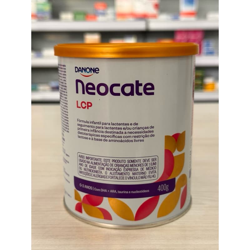Neocate Lcp 1 Lata 400g, Formula Infantil, Val:maio/26