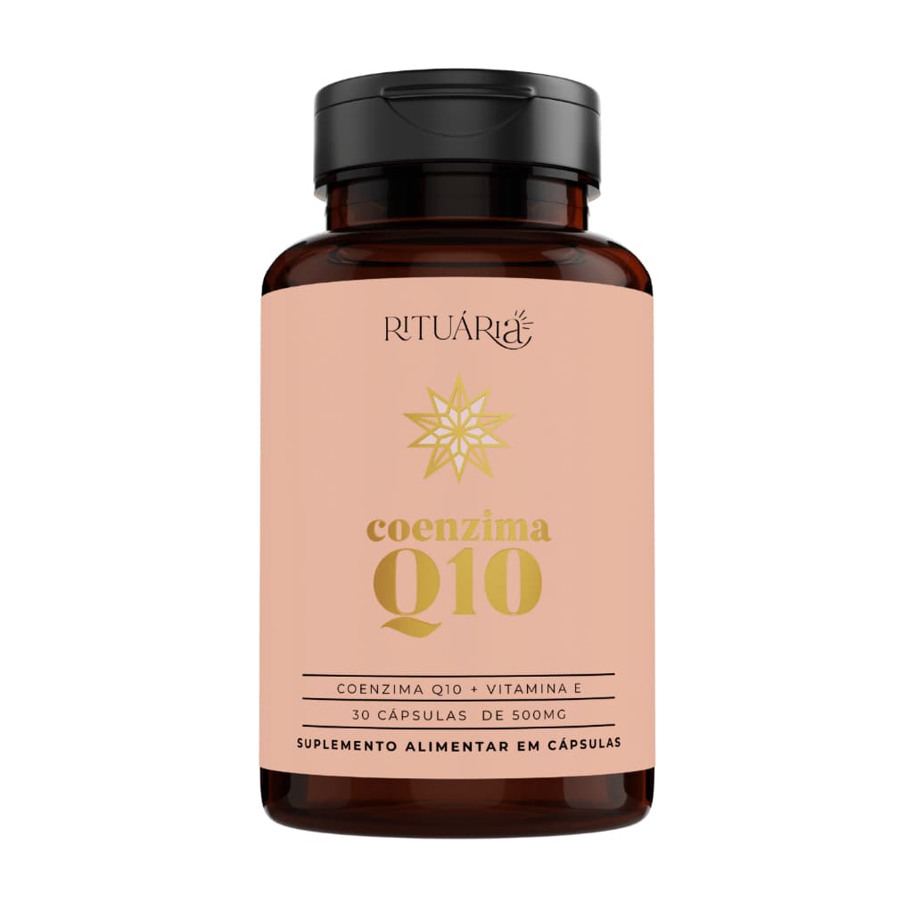 Suplemento Fórmula Coenzima Q10 Rituária Vitamina E 30 Cápsulas