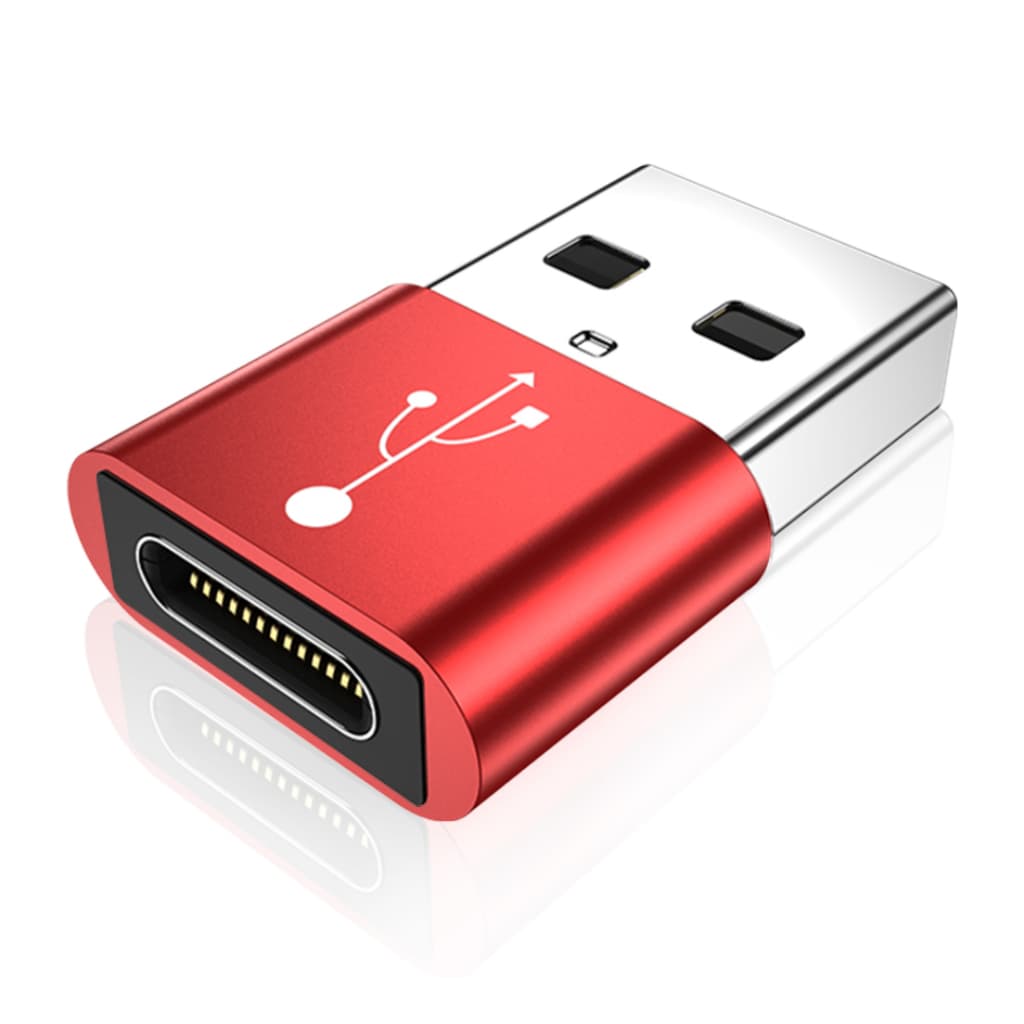 Adaptador Tipo C para USB Carregamento Rápido e Transferência de Dados