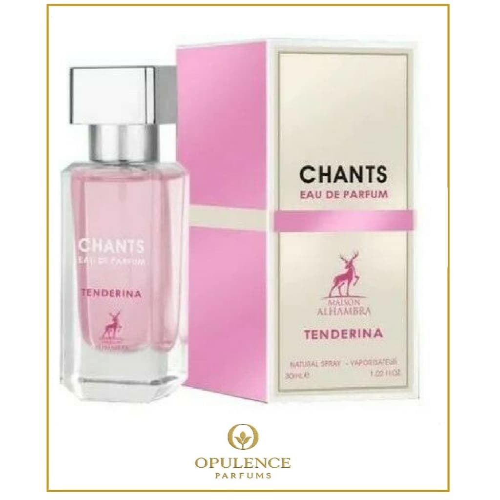 Perfume Miniatura Chants Tenderina Maison Alhambra Feminino 30ml| Perfume Árabe Original Importado