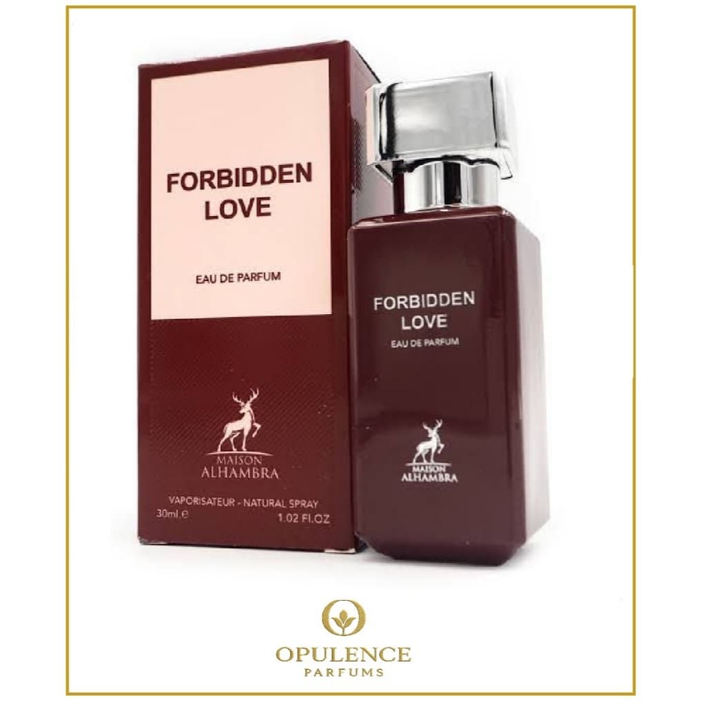 Perfume Miniatura Forbidden Love Maison Alhambra Feminino 30ml| Perfume Árabe Original Importado
