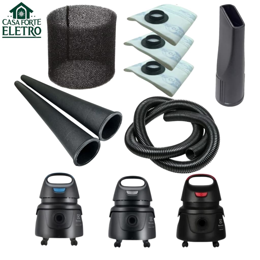 Kit de Peças para Aspirador Electrolux Hidrolux (AWD01)