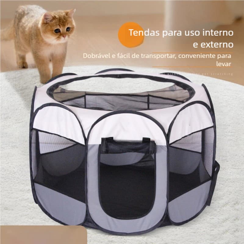 Ninho para gatos dobrável e portátil, cores fofas criam um lar novo para gatos