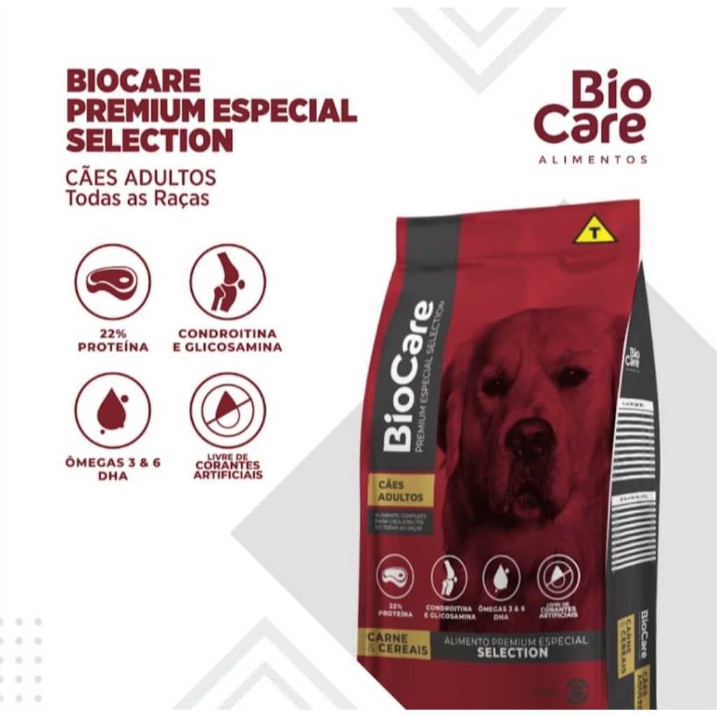 Biocare Premium Especial Carne e Cereais 10kg
