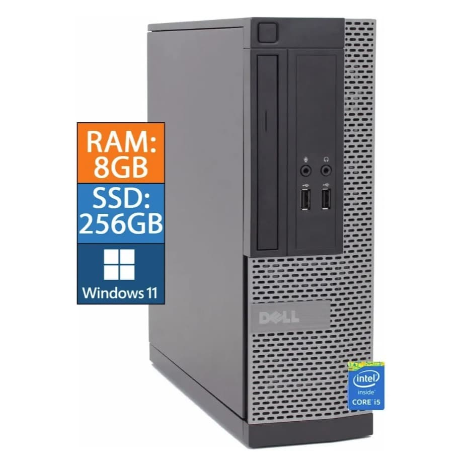 Pc Computador Dell I5 4a - 16gb Ram - Ssd 240 W11 + Wifi 240 Gb 16 Gb Intel Graphics