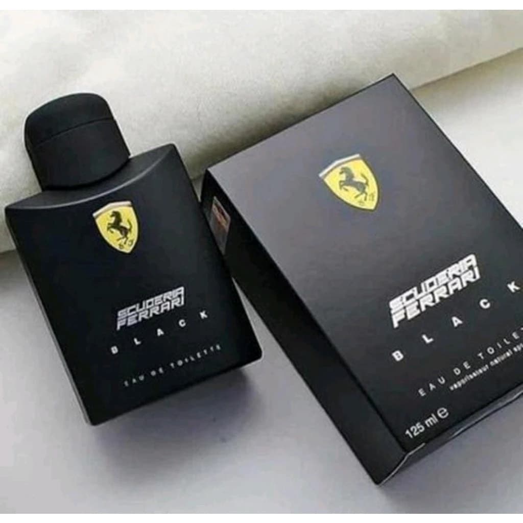Perfume Ferrari Black 125ml Original Lacrado Importado Masculino Para Homem
