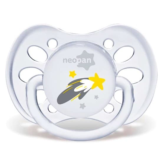 CHUPETA NEOPAN CONSTELAÇÃO  BRANCA TAMANHO 2 BICO (MAIORES DE 6 MESES) 4245