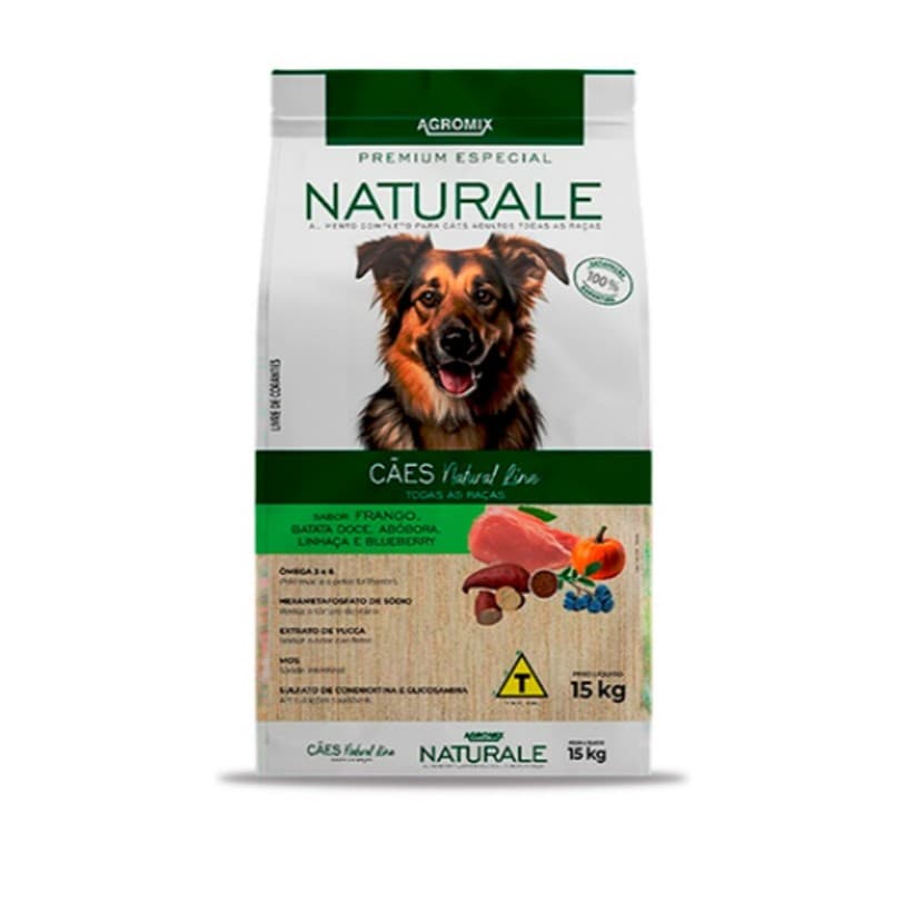 Ração Premium Especial Para Cães Naturale 15kg - Linha Natural para Seu  Cachorro para  Todas as Raças