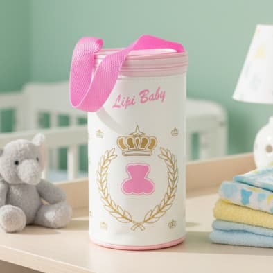 Bolsa Térmica Gel Porta Mamadeira Leite Papinhas Frutas Bebe PARA TODAS MAMADEIRAS- POSSUI ALÇA