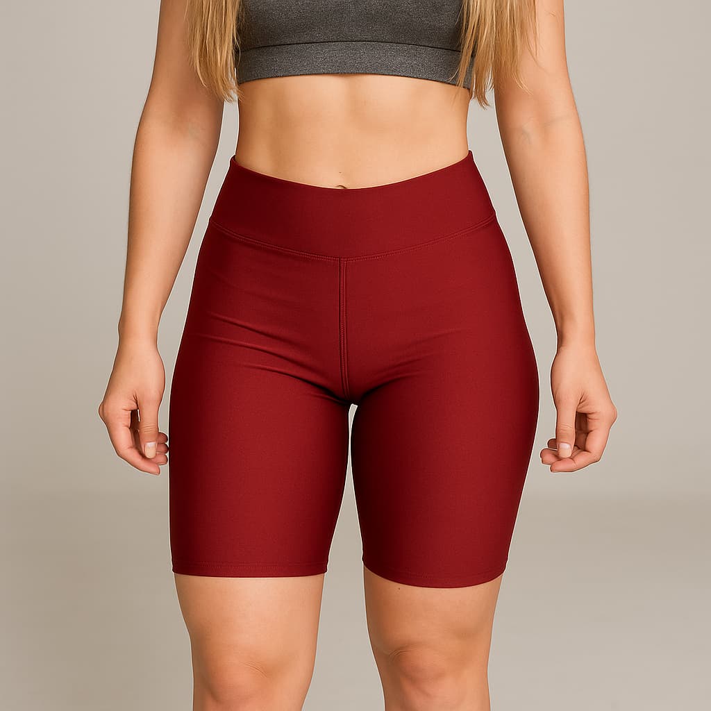 Bermuda Fitness ou Dia a Dia  Academia Feminina Shorts Feminino Malhar Moda Dudis