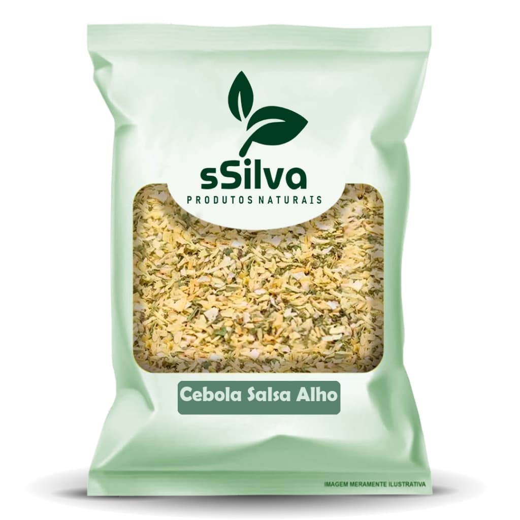 Tempero Cebola, Salsa e Alho (Tempero) sSilva Produtos Naturais