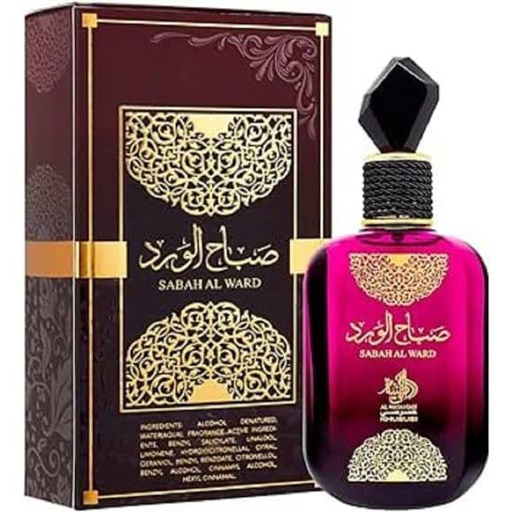 🌹 Perfume Sabah Al Ward Al Wataniah ✨ Importado Original | Perfume Árabe Feminino Luxo